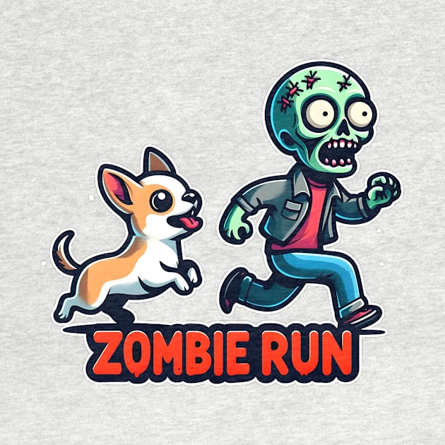 Zombie Run by Rawlifegraphic